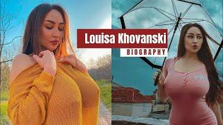 Louisa Khovanski Plus Size Model & you tuber  Wiki BioNet worthCareerFacts  Top Model