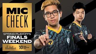 Baron Steal and Pentakill  Mic Check  2022 LCS Spring Playoffs Finals Weekend