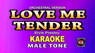 LOVE ME TENDER Karaoke Orchestral Version@nuansamusikkaraoke