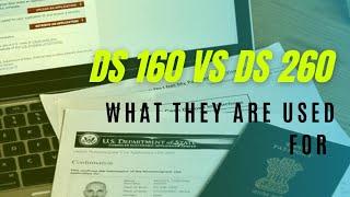 Difference Between DS 160 And DS 260  What They Are Used For.