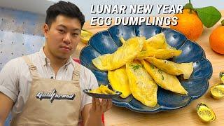 Lucas Sin’s Lunar New Year Egg Dumplings  A Basic Chinese Dish