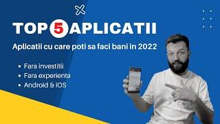 TOP 5 Aplicații cu care poți să faci #BANI #ONLINE  100% Legite + Dovada de plată