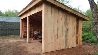 DIY Post Frame Shed Build Part 5