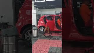 karcher nt 38 vacuuming my car in car wash