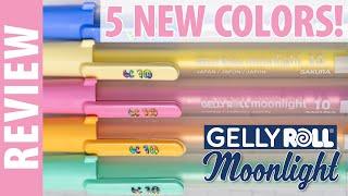 NEW Gelly Roll Moonlight PASTEL Colors  2023 Gel Pen Review