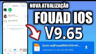  SAIU NOVA ATUALIZAÇÃO FOUAD IOS V9.65 JUNHO 2023 