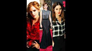 Hollywood actress Emma Watson Fashion Style  Outfits Hair and Makeup ️