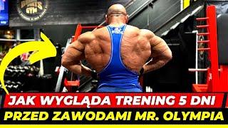 Trening 5 dni przed Mr. Olympia