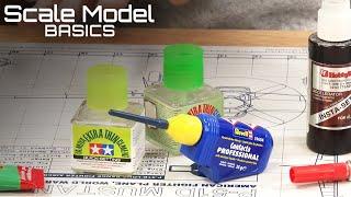 FineScale Modeler Glues for plastic models and how to use them