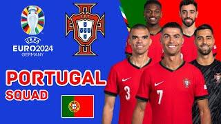PORTUGAL Official Squad For UEFA EURO 2024  Portugal Squad  UEFA Euro 2024  FootWorld