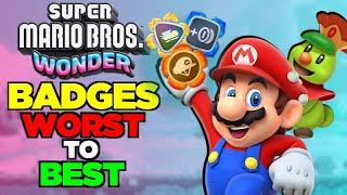 Ranking All Badges in Super Mario Bros Wonder