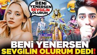 BENİ YENERSEN SEVGİLİN OLURUM DEDİ KIZ ARKADAŞINI ÇAĞIRDI PUBG Mobile