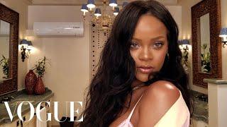 Rihannas Epic 10-Minute Guide to Going Out Makeup  Beauty Secrets  Vogue