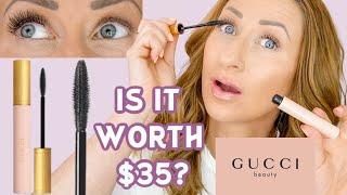 NEW Gucci LObscur Mascara FIRST Impressions & Review Over 40