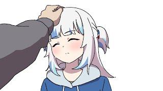 Can i give you a headpat? Hololive Fan Animation