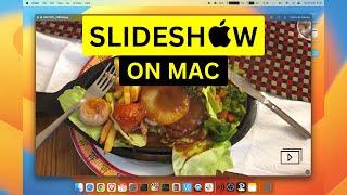 How to View Images in Slideshow in Mac?  Mac Preview Slideshow in Finder