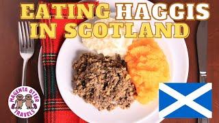 Americans Try Haggis Edinburgh Scotland – Deacon Brodie’s Tavern #haggis #scotland #edinburgh