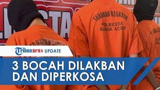 3 Bocah SD di Aceh Disumpal Lakban dan Diperkosa 3 Pria Selama 6 Jam Aksi Terkuak karena Hal Sepele