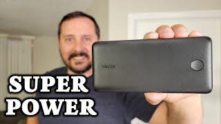 Anker Portable Charger PowerCore Essential 20000mAh Power Bank with PowerIQ Technology