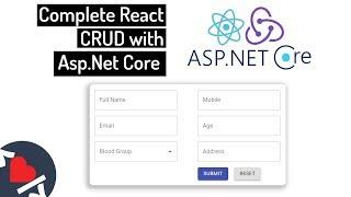 Complete React CRUD with Asp.Net Core Web API  Full Stack Tutorial