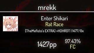 mrekk 10.09⭐ Enter Shikari - Rat Race TheMefistos EXTRA +HDDTHR 97.43%  1477x FC  1427 PP