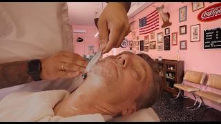  Unwind With A Classic Shave In Orlandos Charming Pink Barbershop  Eleanor’s Barber Shop