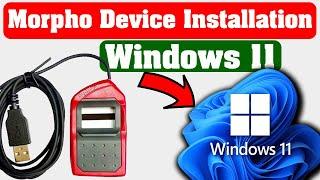 Morpho Windows 11  Rd Service Installation How to install Morpho In Windows11  Telemetry Unsuccess
