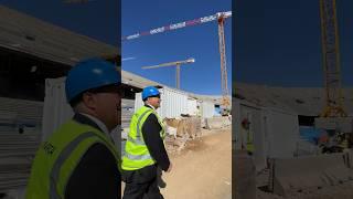 Visiting the construction zone ‍️️ #shorts #fcbarcelona #campnou