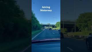 Driving at 40mph joining motorway #automobile #driving #motorway #england