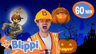 Blippi goes Trick or Treating  Kids Show  Fun Time  Creepy Crawlies