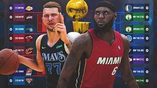 The NBA But Its The Last 36 Finals Losers