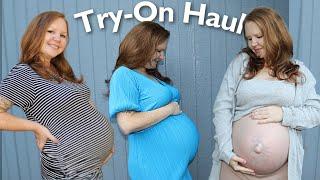 Maternity Clothing Try-On Haul Pregnancy Bump Fashion Outfits & Postpartum Friendly