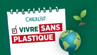 Vivre sans plastique mission impossible ? #LaChecklist  Crédit Agricole