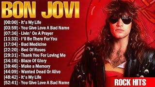 Bon Jovi Best Rock Songs Playlist Ever  Greatest Hits Of Full Album