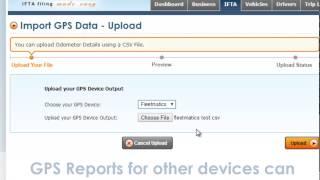 GPS Upload