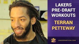 Lakers Pre-Draft Workout Terran Petteway
