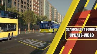 Scania Echt Sound 2 The Bus Update 🫣 Update-Video  #thebus  Scania Bus Sound  DE HD