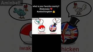 Perbedaan Inggris vs Jawa _ _countryballs _ memes #countryballs #countryball #trendingshorts