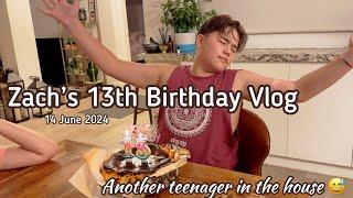 Zachs 13th Birthday Vlog  Aussie-Nepali Family