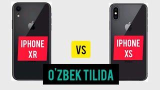 Iphone xr vs Iphone xs  Ozbek tilida