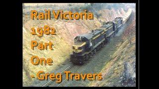 Australian Railways1982 Victorian Railways with EMD products working hard. Part One