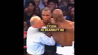 Evander Holyfields Dirty Moves Against Mike Tyson During Boxing Match Tyson Bit Off Holyfields Ear