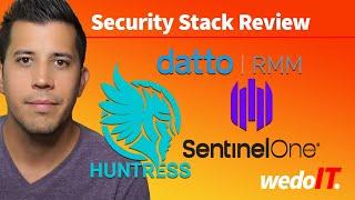 Security Review Datto RMM + SentinelOne + Huntress  Live Ransomware Test