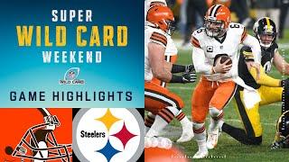 Browns vs. Steelers Super Wild Card Weekend Highlights  NFL 2020 Playoffs