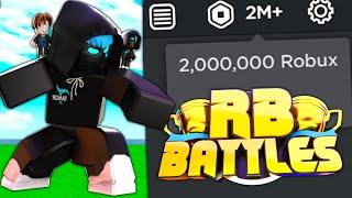 I WON THE RB BATTLES CHAMPIONSHIP 2 MILLION ROBUX Roblox