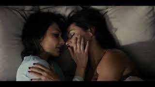 Lesbian Morning Kiss Between the Lips of Sidse Babett and Chiara DAnna