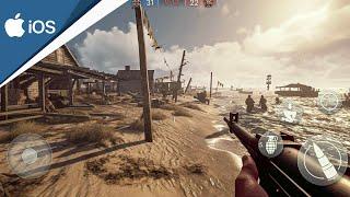 WW2 Frontline 1942 War Game LOOKS UNBELIEVABLY GOOD - iPhone 15 Pro Max Gameplay