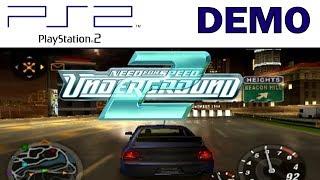 NFS Underground 2 PS2 Demo Burnout 3 Takedown Extra