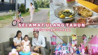 SELAMAT ULANG TAHUN ANAK MAMMI  DAILY VLOG IRT 