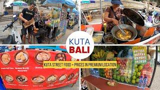 Bali Kuta Street Food Market Stalls Kuta Beach Road Bali on a Budget